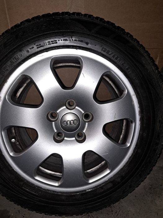 Оригинални джанти за Audi 15”5x112 с зимни гуми