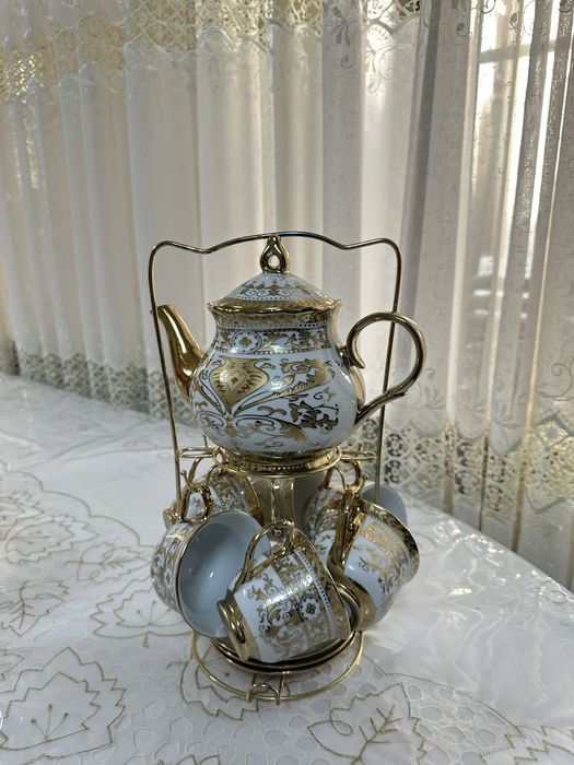 Кружка чайник мини набор