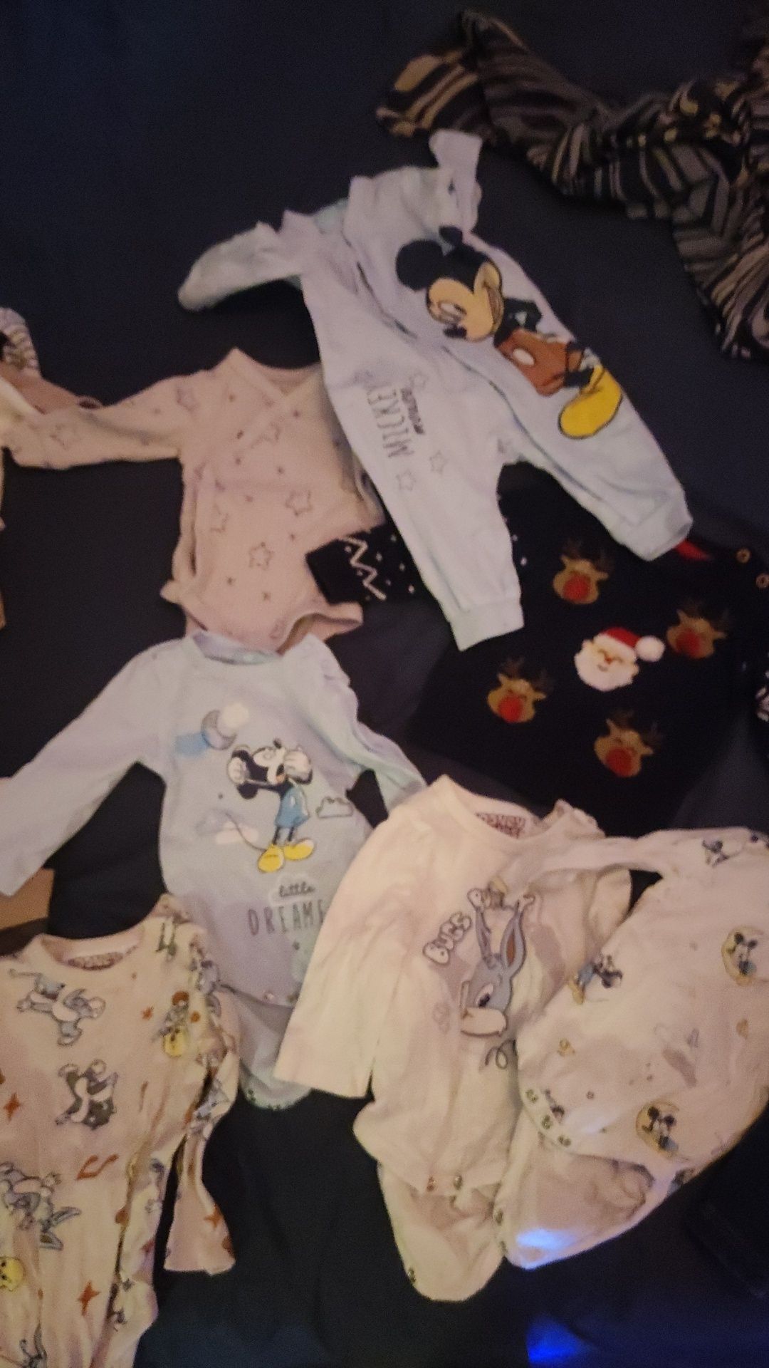 3lei buc 40 piese haine bebe 0-3 l 50 56-62