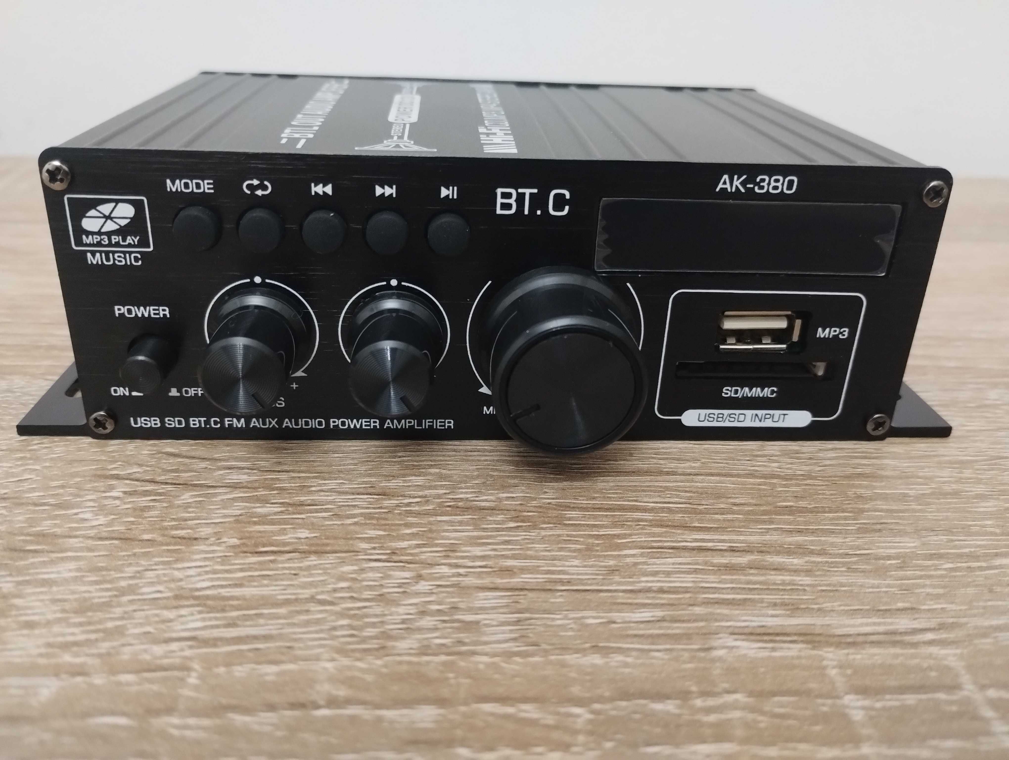 Amplificator audio cu bluetooth
