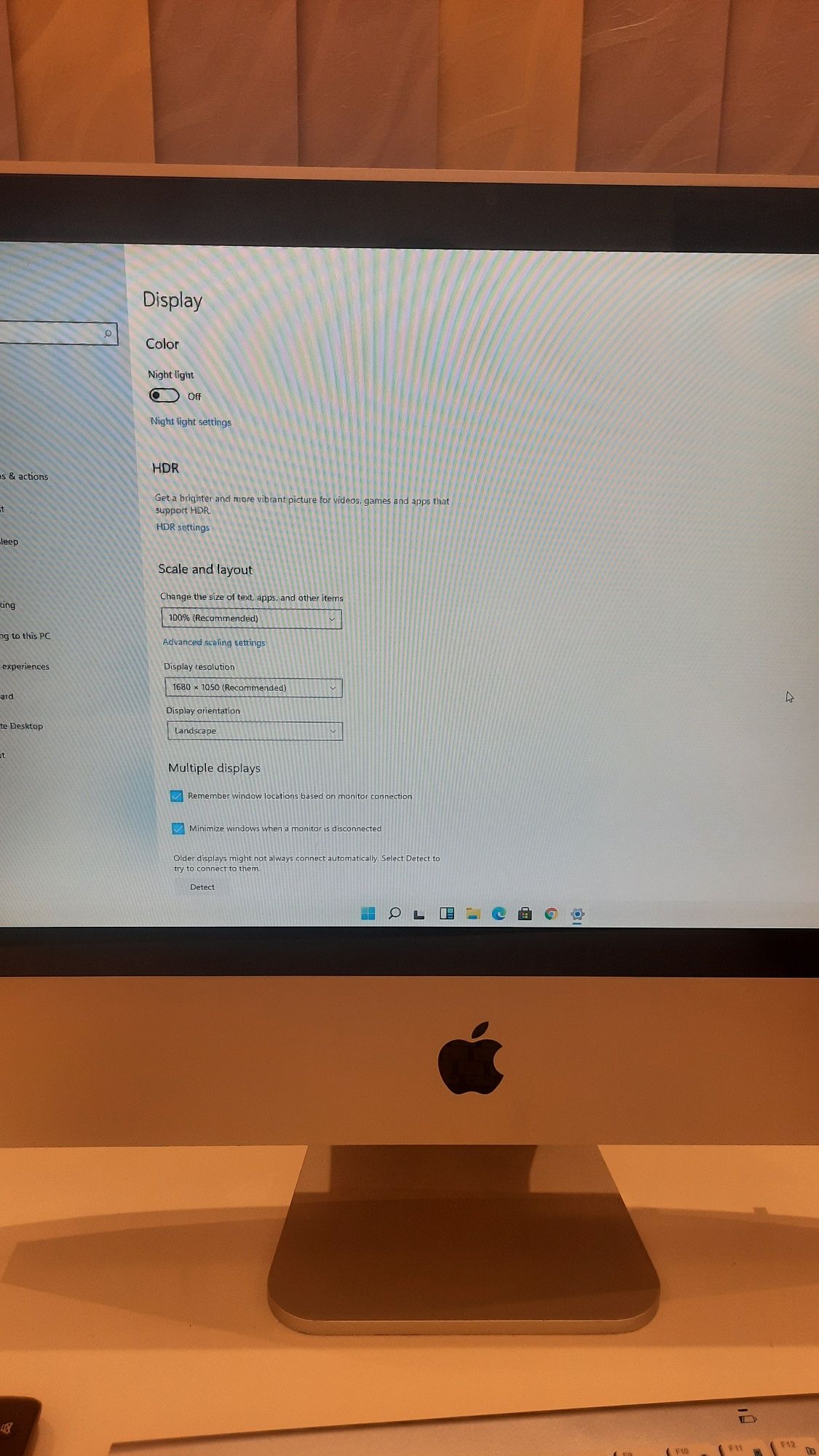 IMAC 21 с windows