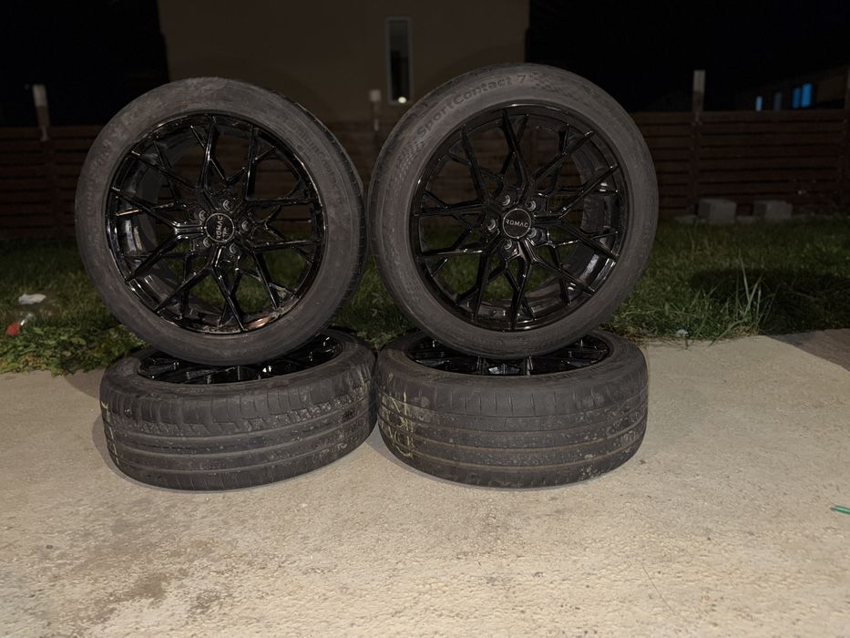 Jante Audi VW Skoda 5x112 cu cauciucuri vară 245/45 R19