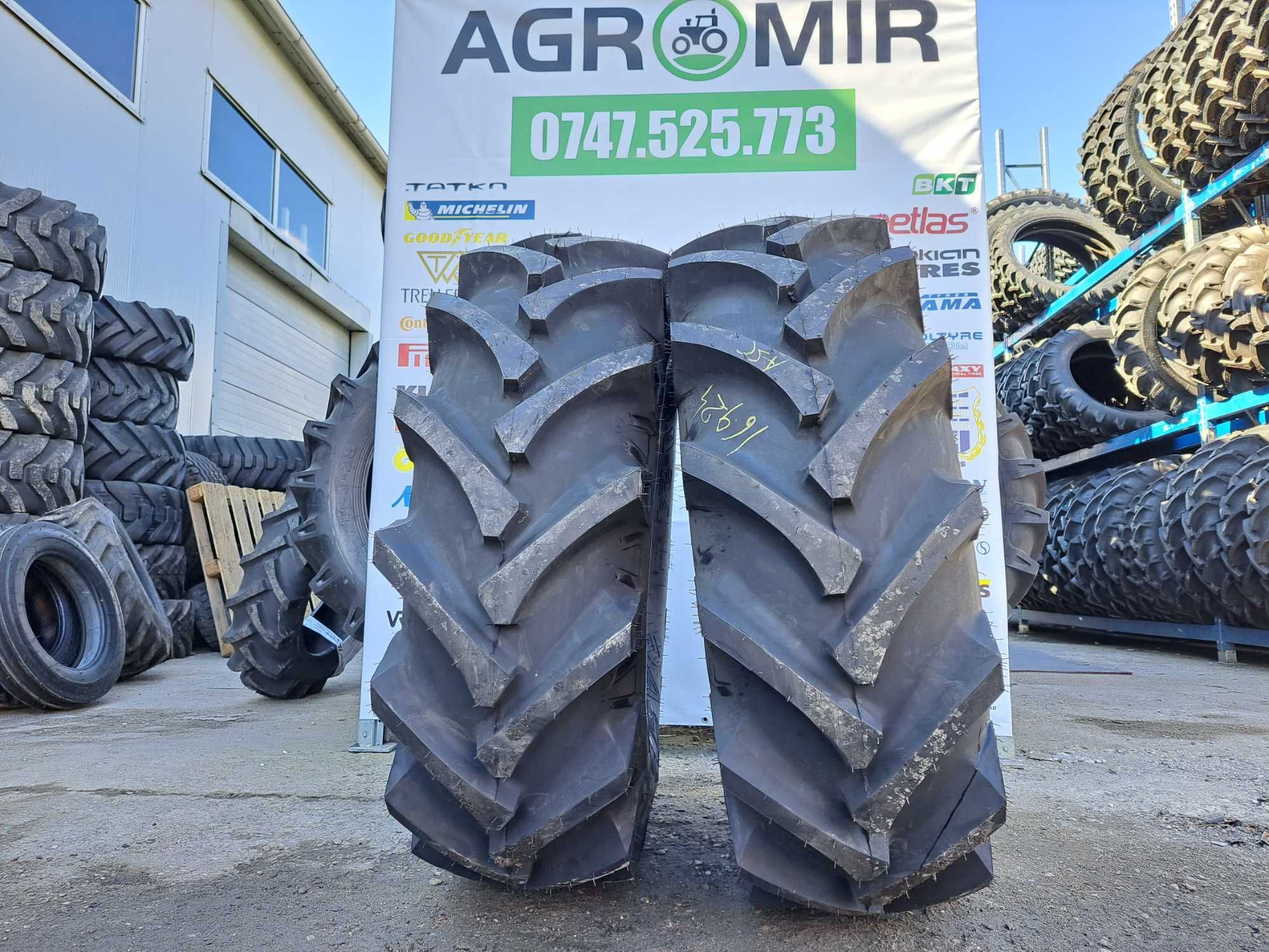 Cauciucuri TRACTOR fata 16.9-24 marca ASCENSO cu 8PR anvelope noi