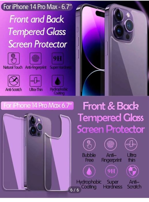 Folie protecție iphone 13/14 /13 Pro Max