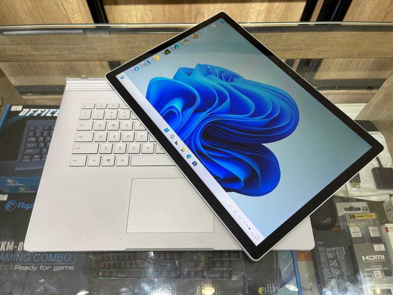 Microsoft surface book 3 CORE i7-1065G7 GTX 1660ti 6гб ram 32 ssd 512