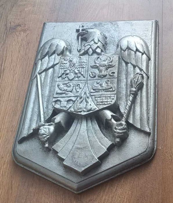 Stema României (din aluminiu turnat)
