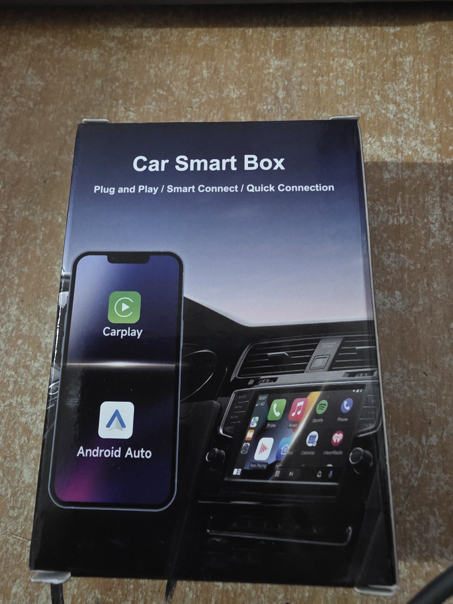 Адаптер 2 в 1 Carplay, Android auto