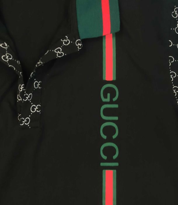 Tricou Unisex Gucci - Multilogo Edition