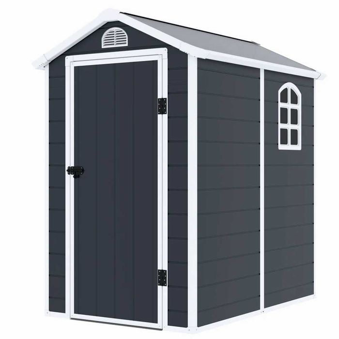 Casuta / magazie de gradina premium, panel plastic si ranforsare