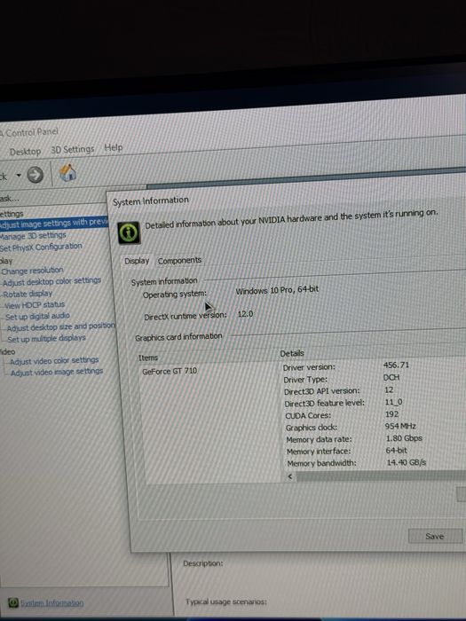 Dell Optiplex 3050 SFF, NVIDIA GT 710, i5 7500, 256GB SSD