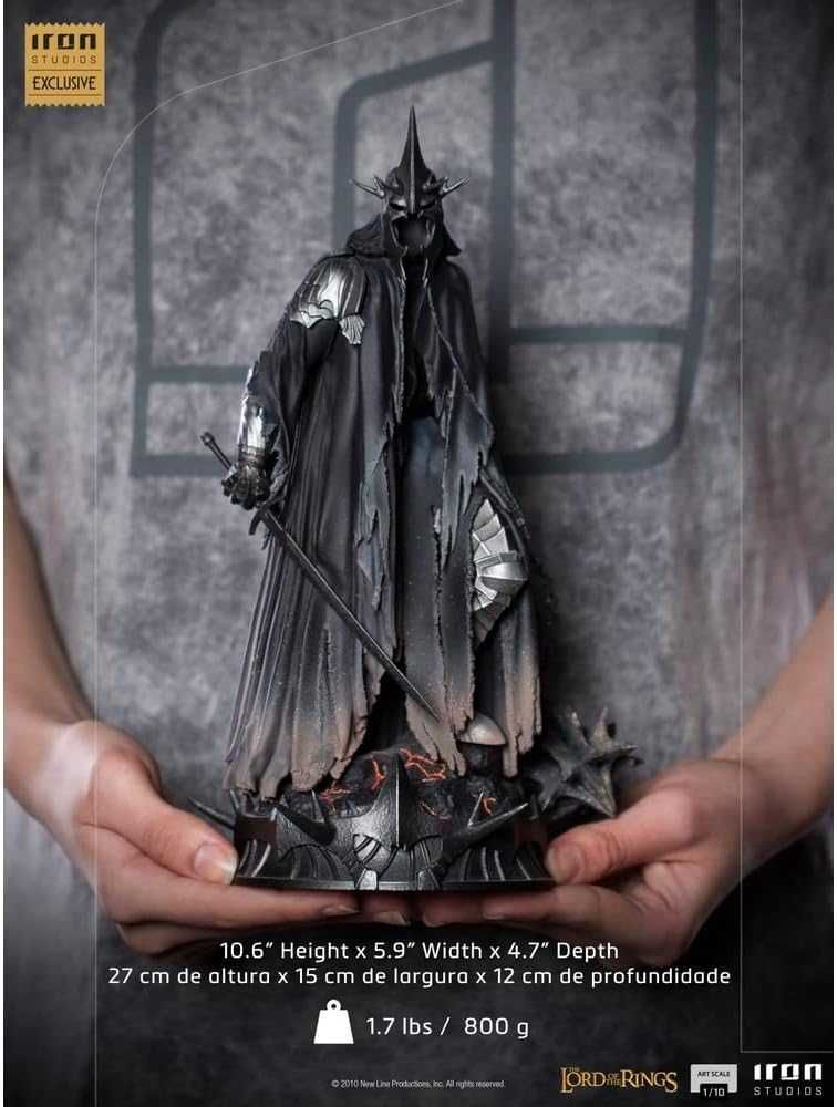 Статуетка на Witch King of Angmar от Lord of the Rings лицензирана
