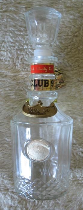 Чашки за водка от оловен кристал (24 % PbO) - нови, непълен комплект (