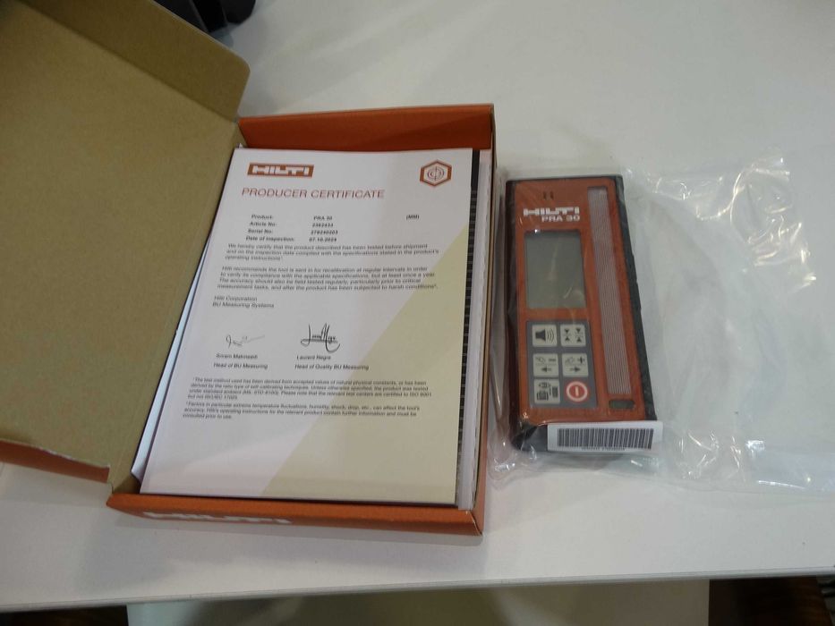 2023 - Hilti PR 30 HVS A12 - Ротационен лазерен нивелир