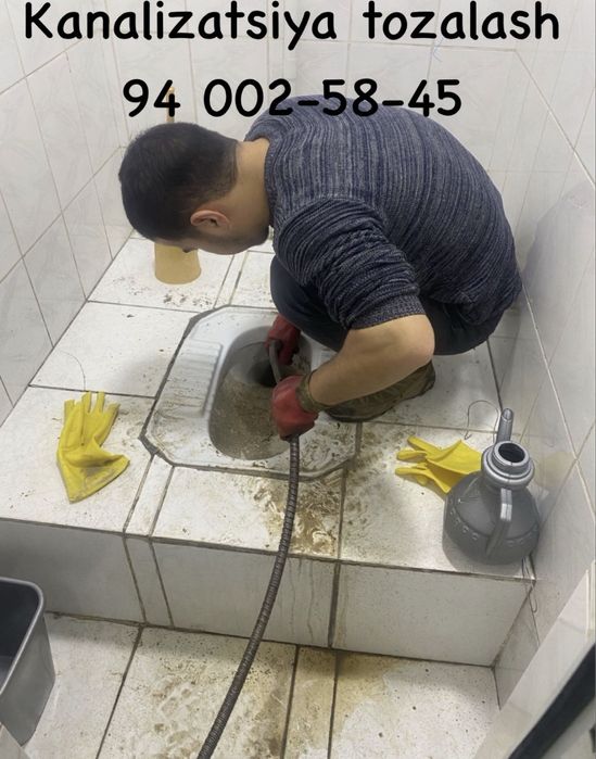 Kanalizatsiya tozalash 24/7 канализатция