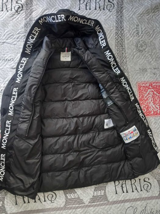 Moncler - дълго дамско зимно яке размер Л/ ХЛ