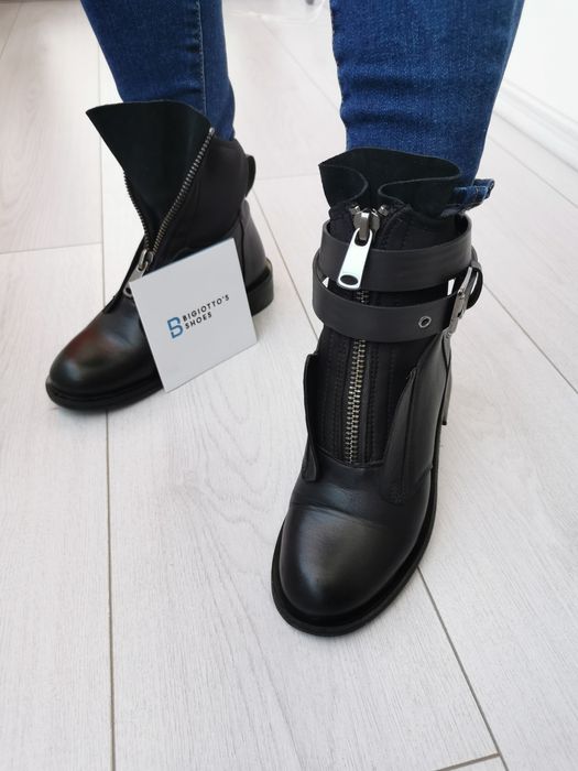 Ghete piele, Bigiotto's shoes 23cm