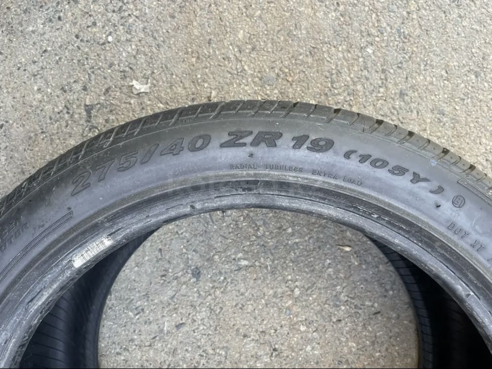 275/40/19 лето pirelli