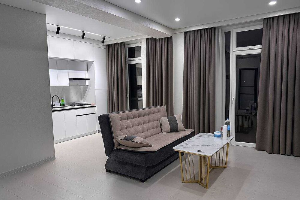 2-х комнатная квартира в Новостройке Хонсарой Орзулар с ремонтом на 5+