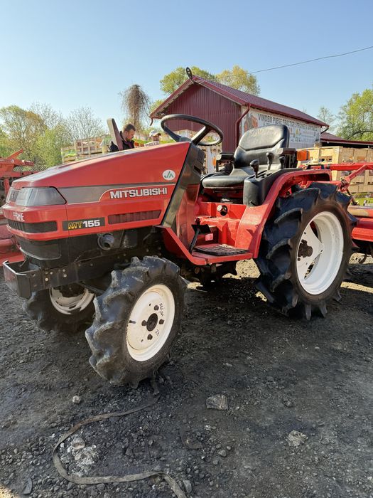 Tractor japonez Mitsubishi MT 155. Tractoras japonez