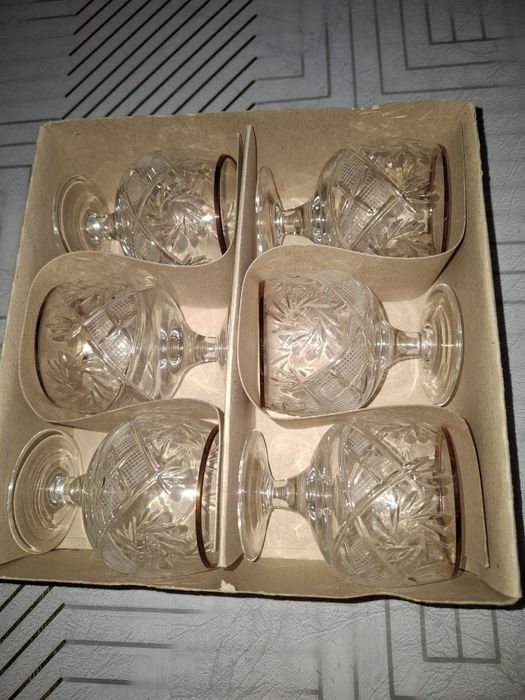 Продаются новые коньячные рюмки