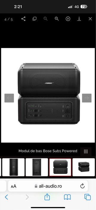 Modul Bass Bose Sub 1 activ
