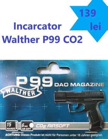 Incarcator METAL pistol replica Walther P99 CO2 DAO airsoft