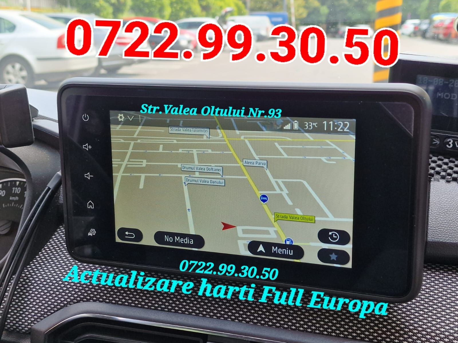 Harta DACIA Navigatie Activare pe Media Display MediaNav 60.10.2 Logan