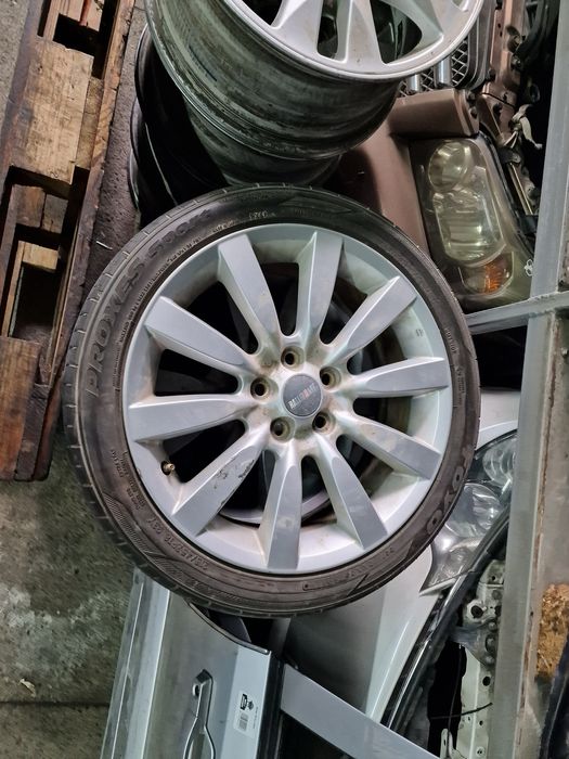 Продаю Диски R18 c резиной 215\45 R18 б/у Original 5-114