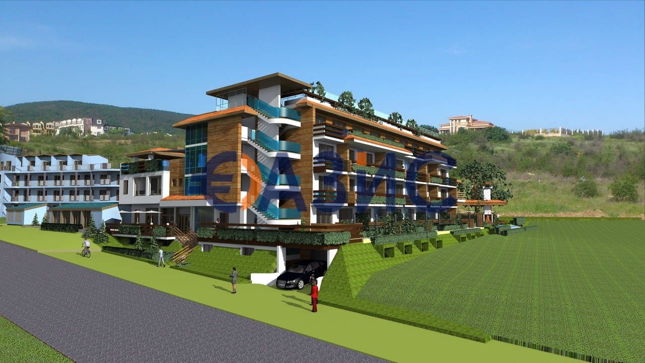 Продава се Едностаен апартамент в с. Кошарица, Област Бургас - 53 кв.м за 982 €/кв.м - Снимка #1
