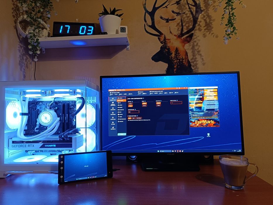 Pc Gaming Ryzen 5 5600 / RTX 3070 Gigabyte OC / 32GB RAM Corsair