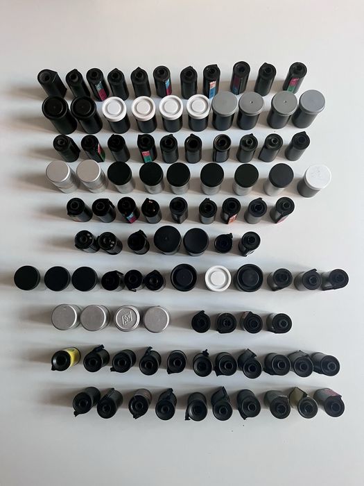 Винтажные перезаряжаемые кассеты для фотопленки, тип 135, 35 мм