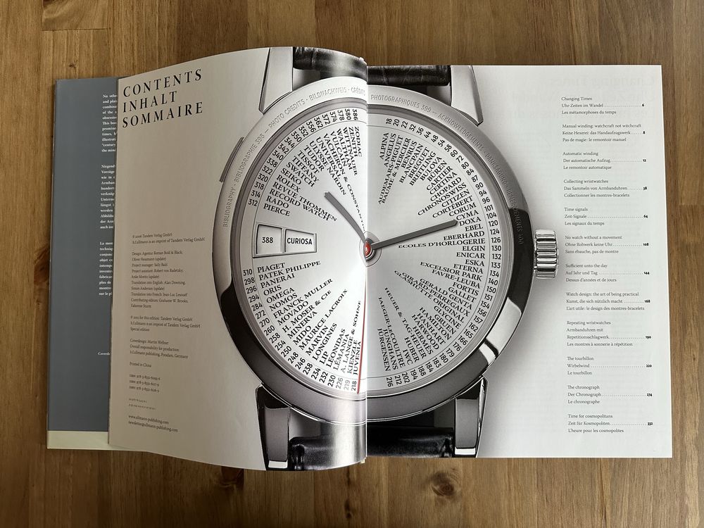Wristwatches - книга за историята и животът на часовниците в 3 езика