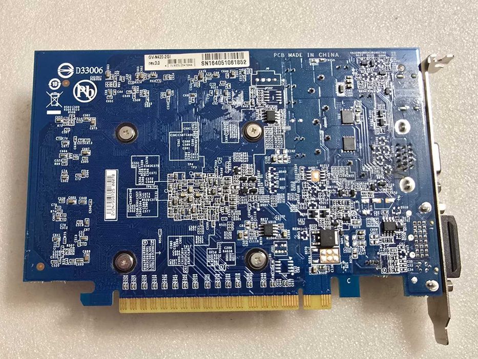 Placa video GIGABYTE GeForce GT 420 2GB GDDR3 128bit (GV-N420-2GI)