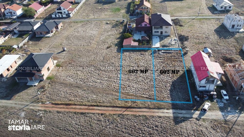 Teren Intravilan 602 mp - Livada la 3 km de Arad