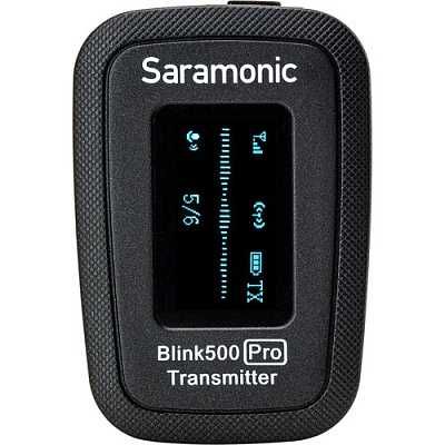 ДВОйНОЙ Беспроводной Микрофон Saramonic Blink500 Pro B6 С ИНДИКАТОРОМ