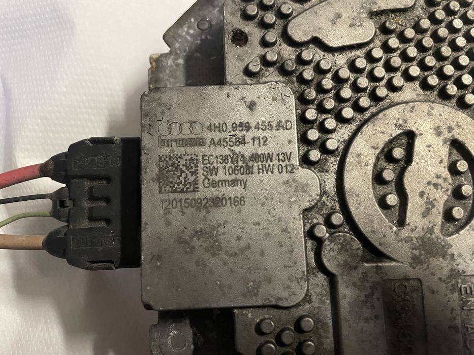 Modul calculator ventilator termocupla AUDI A6 A7 S/RS C7 A8 Q5 SQ5