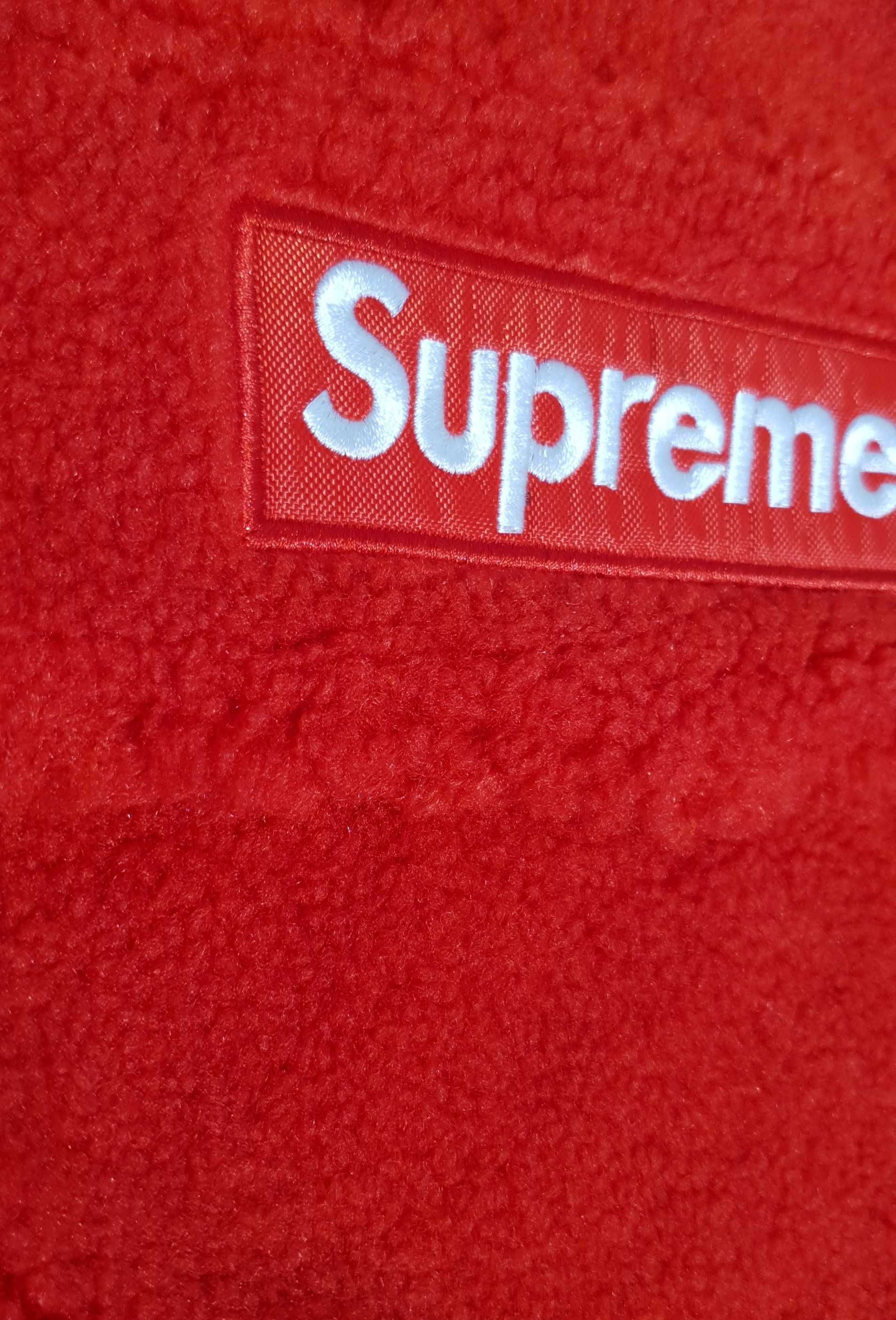 SUPREME шерпа яке с качулка