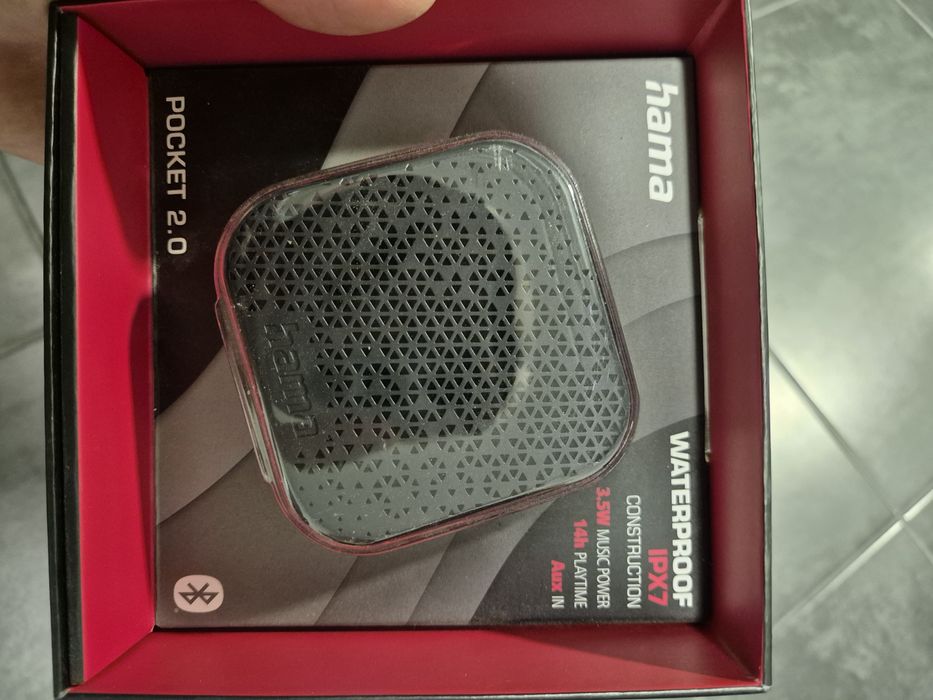Boxa portabila bluetooth Hama cu carabina inclusa (NOUA)