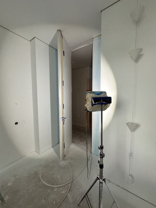 Стены под окраску под обои. Шкурка и шлифовка стен