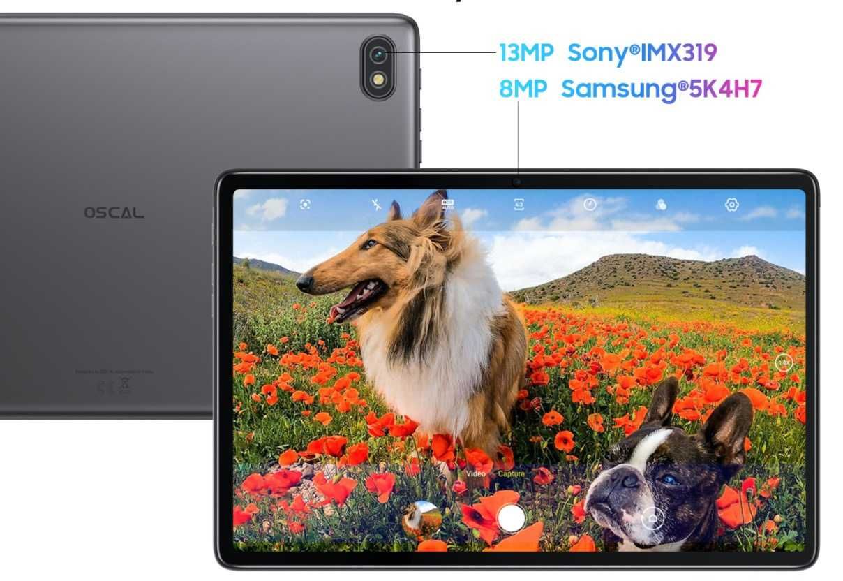 OSCAL Pad 10 8GB RAM 128GB ROM Таблет с 10.1" екран, 6580 mAh батерия
