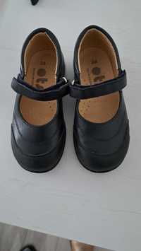 Pantofi pentru fetițe piele naturală, mărimea 24
