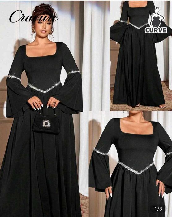 Нова. Екстравагантна рокля 4хл.