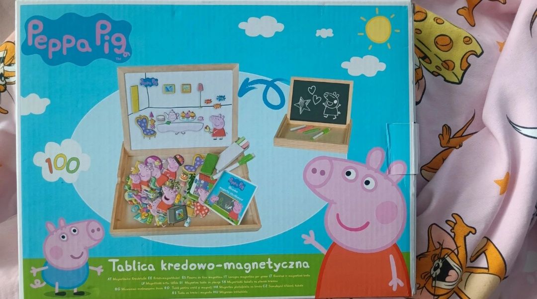 Joc cu magneți Peppa Pig