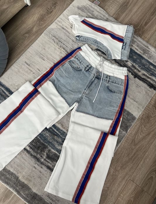 Дамски комплект, размер Л, сет елек и панталон