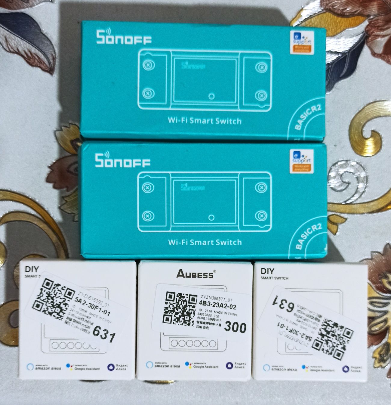 Умный реле выключатели Sonoff, Tuya WiFi, Zigbee для умного дома Яндек