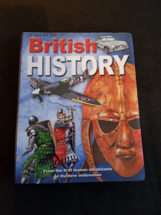 Enciclopedie/ carte în limba engleză, ,,British History", 512 pagini