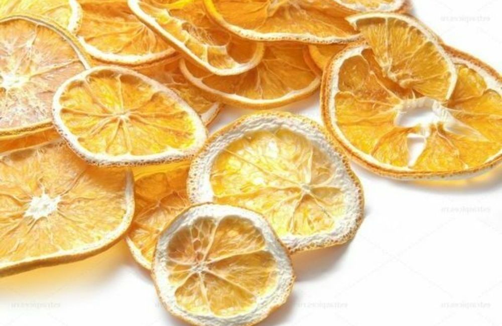 Сушени цитроси за декорация