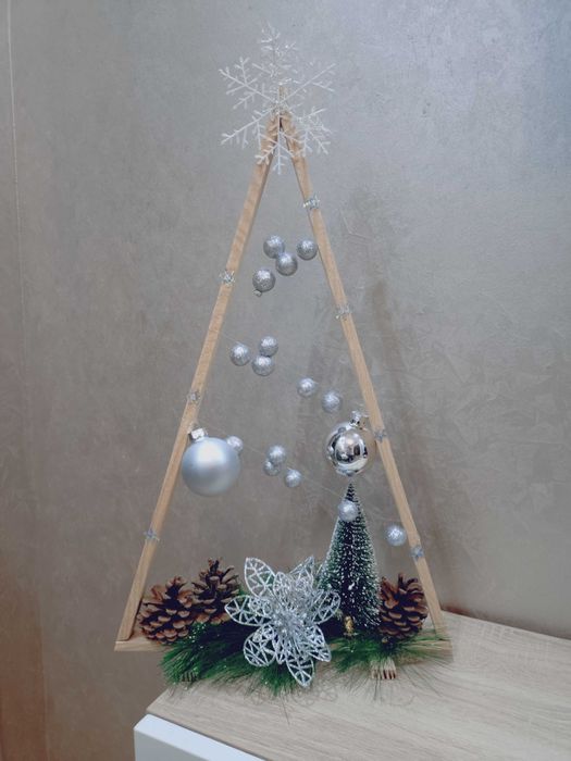 Ръчно изработена коледна декорация