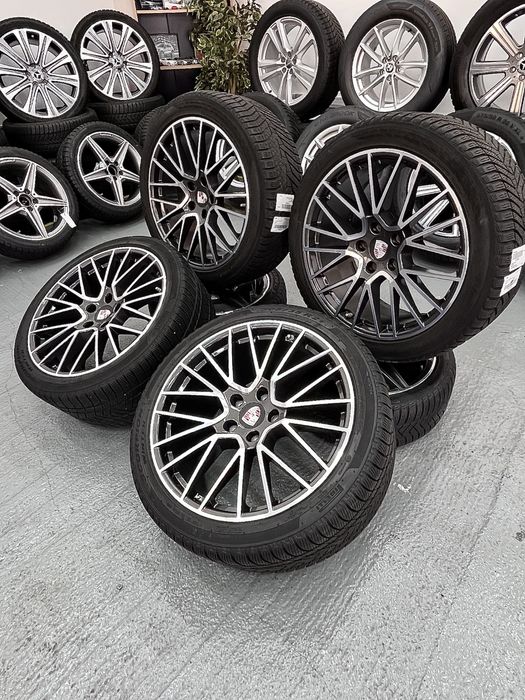 Roti porsche cayenne  r21 anvelope iarna