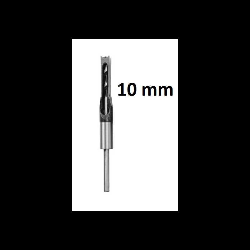 Длето кухо със свредло за квадратни отвори 10 mm,дължина 60mm,20200034